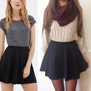 Black Skater Skirt